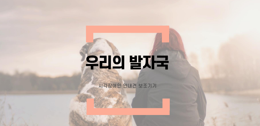 우리의 발자국: 시각장애인 안내견 보조기기 하네스 디스플레이 썸네일